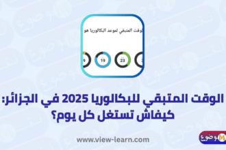 الوقت المتبقي للبكالوريا 2025